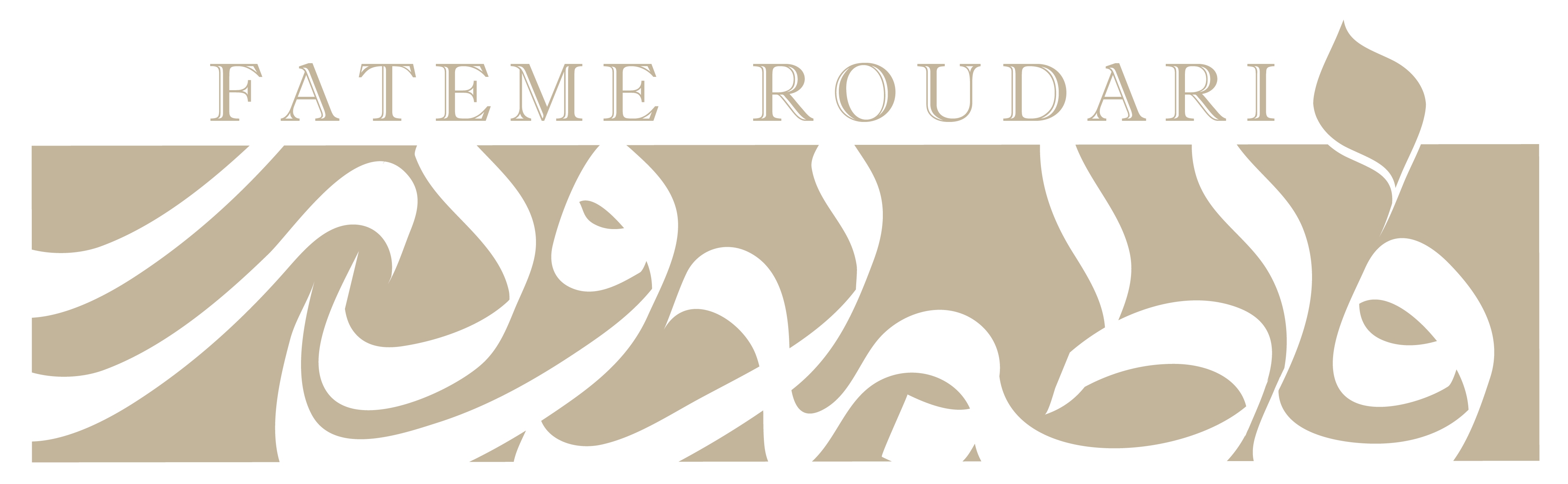 لوگوتایپ فاطمه رودری